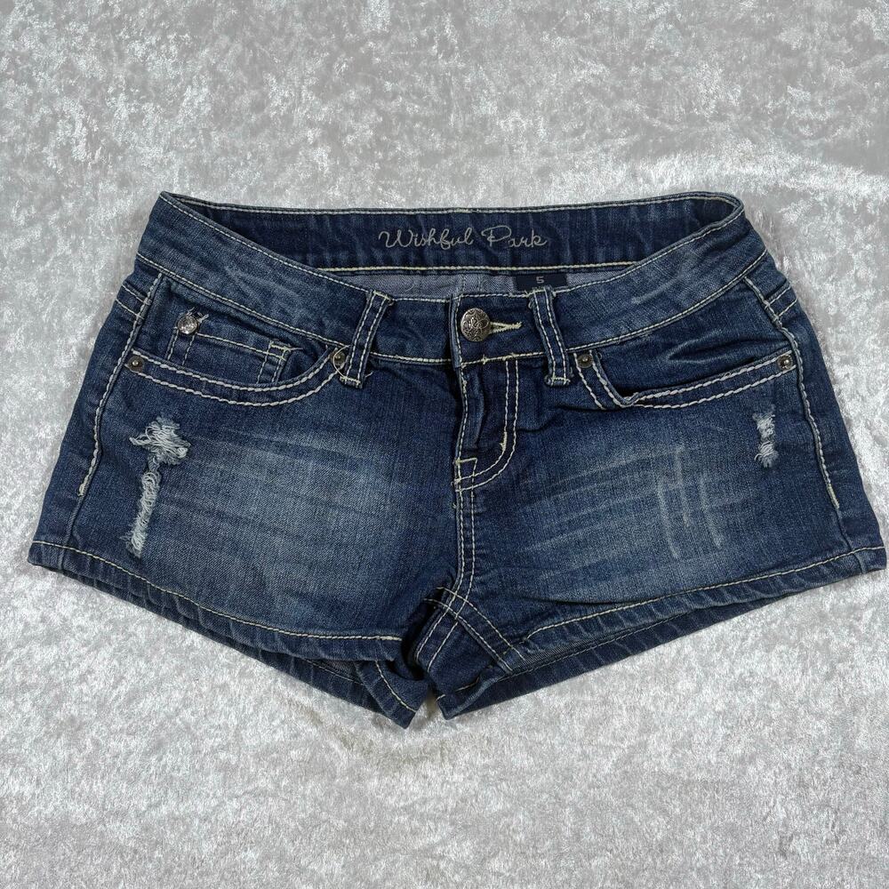 Wishful Park Sz5 Blue Denim Shorts